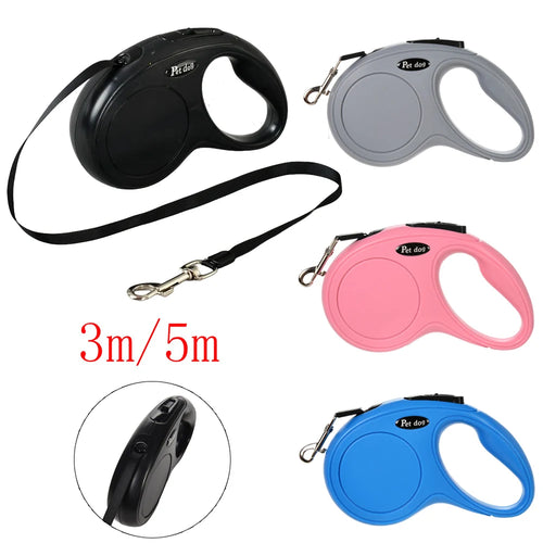 Automatic Retractable Dog Leash – Extending Lead for Cats & Dogs