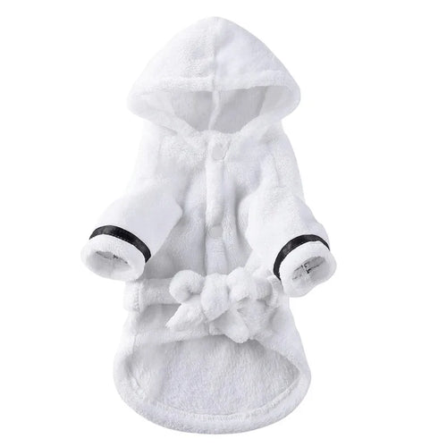 Soft Dog Bathrobe & Pajamas, Quick-Dry Bath Towel Robe for Pets