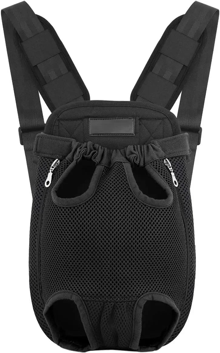legs-out pet carrier backpack - adjustable travel bag for dogs & cats