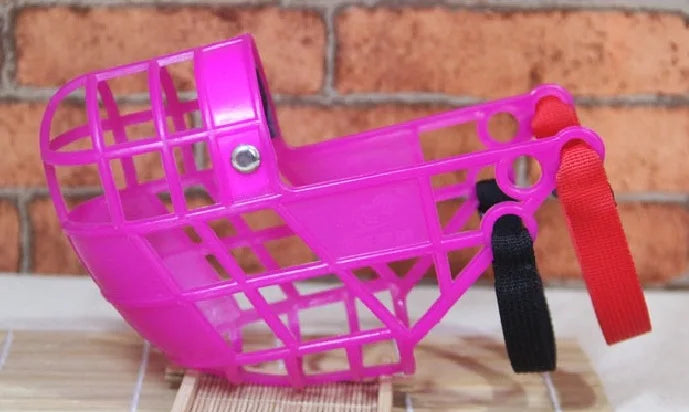 adjustable basket muzzle for dogs – breathable anti-bite mask
