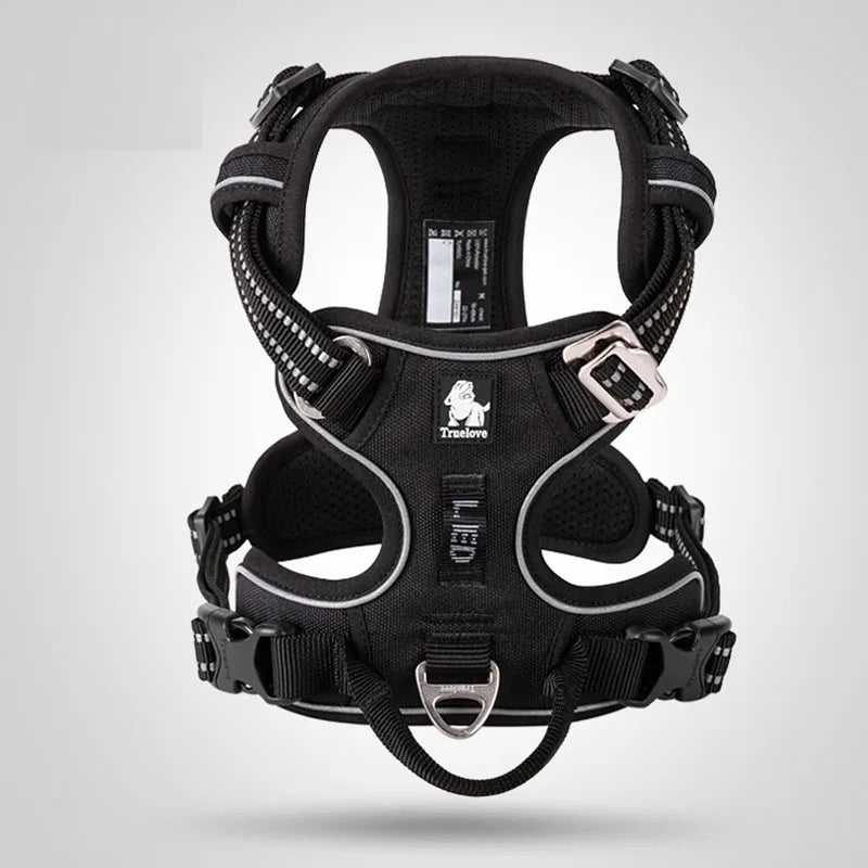 no-pull nylon dog harness | adjustable front vest for all dogs