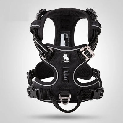 No-Pull Nylon Dog Harness | Adjustable Front Vest for All Dogs