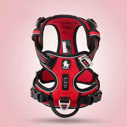 No-Pull Nylon Dog Harness | Adjustable Front Vest for All Dogs