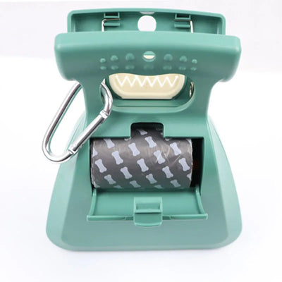 Foldable Dog Poop Scooper with Waste Bags for Easy Cleanup