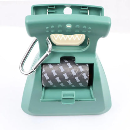 Foldable Dog Poop Scooper with Waste Bags for Easy Cleanup