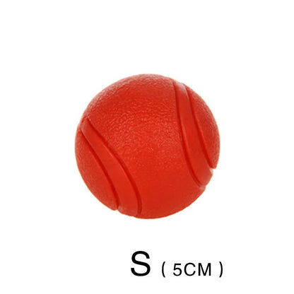 Durable Rubber Bounce Ball - Bite-Resistant Dog Toy for All Sizes