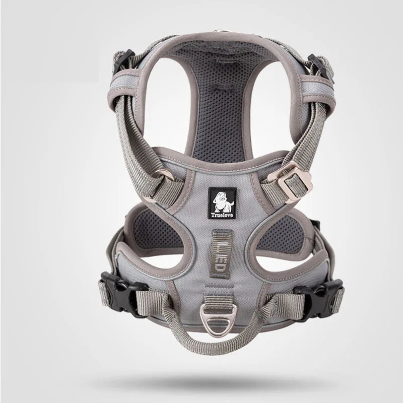 no-pull nylon dog harness | adjustable front vest for all dogs