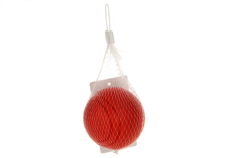 durable rubber bounce ball - bite-resistant dog toy for all sizes