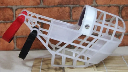Adjustable Basket Muzzle for Dogs – Breathable Anti-Bite Mask