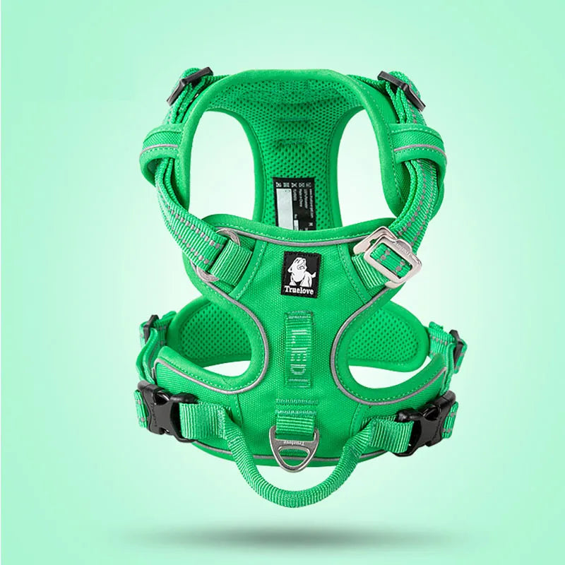 no-pull nylon dog harness | adjustable front vest for all dogs