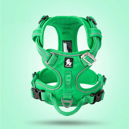 No-Pull Nylon Dog Harness | Adjustable Front Vest for All Dogs