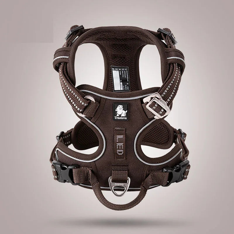 no-pull nylon dog harness | adjustable front vest for all dogs