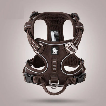 No-Pull Nylon Dog Harness | Adjustable Front Vest for All Dogs