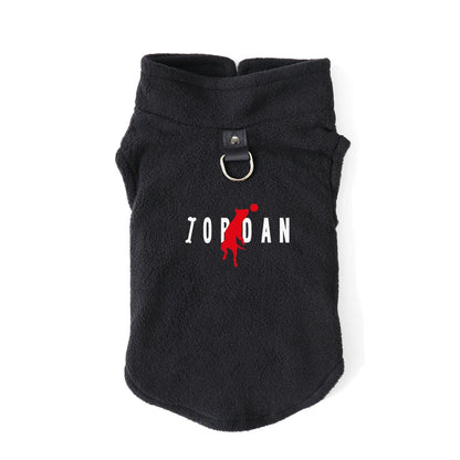 Polar Fleece Warm Dog Singlet - Buckle Style for Small Medium Dogs