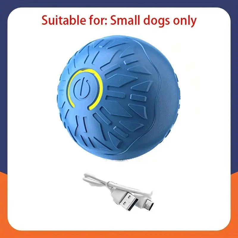 smart bouncing ball interactive electronic pet toy for dogs & cats
