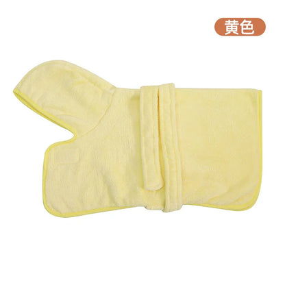 Dog Bathrobe, Absorbent Quick-Drying Wearable Towel for Dogs and Cats
