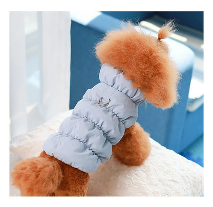 Insulated Winter Pet Jacket – Thick Warm Coat for Dogs & Cats