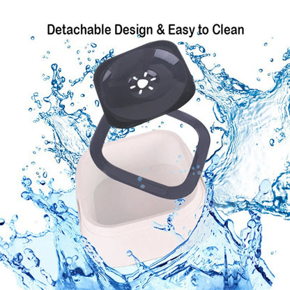 Splash-Proof Floating Pet Water Bowl – Spill-Proof Car Dispenser