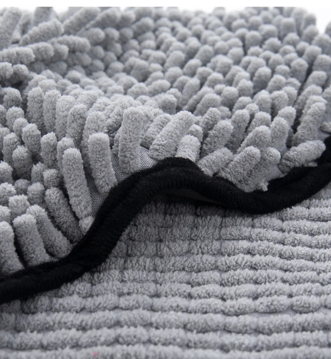 absorbent chenille pet bath towel – soft quick-dry dog & cat towel