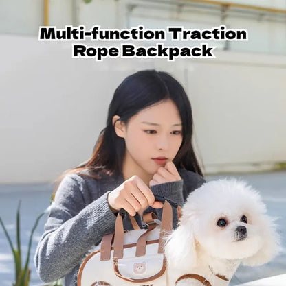 Breathable Pet Carrier Backpack for Dogs & Cats, Multi-Carry