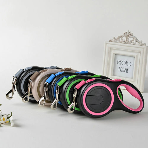 8M Retractable Dog Leash - Extendable Training Lead for Dogs & Cats
