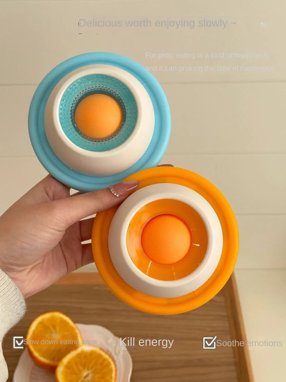 silicone lick toy slow feeder – interactive enrichment dispenser