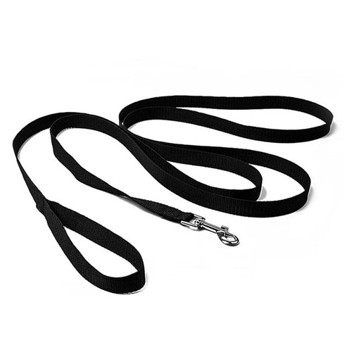 Long Nylon Dog Leash - Strong Lead Rope for Hiking, Walking & Travel