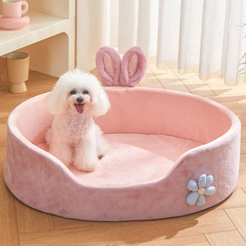 Detachable Washable Pet Bed – Soft Year-Round Dog & Cat Mat