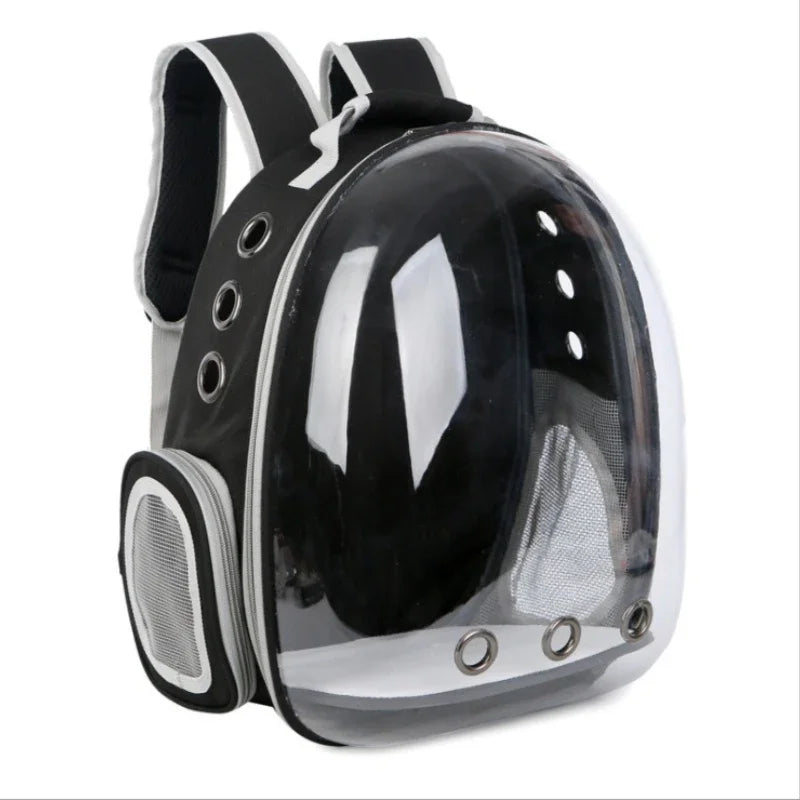 transparent bubble pet carrier backpack for cats & small dogs