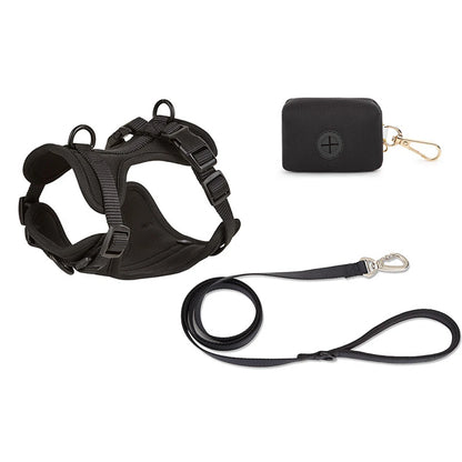 Breathable Dog Harness and Leed Set, Adjustable Vest for Daily Walks