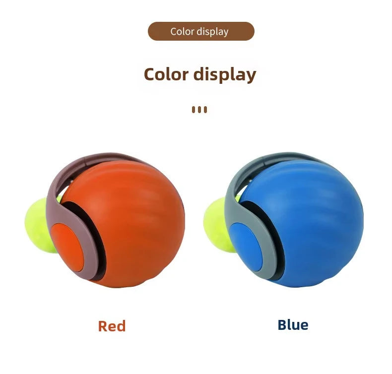 speedy tail 2.0 interactive cat ball toy with dual-speed modes