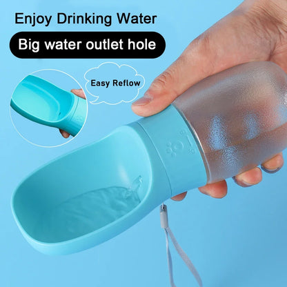 Portable Leak-Proof Pet Water Bottle – Travel Drinking Cup Dispenser