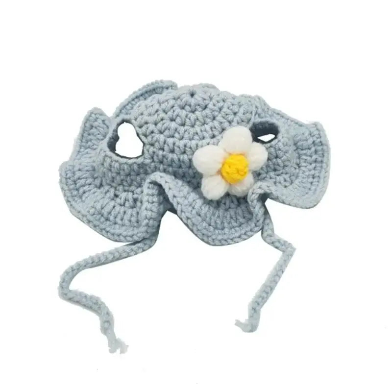 knitted kitten hat – cute elastic pet hat for photos