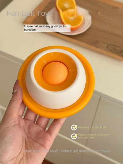 Silicone Lick Toy Slow Feeder – Interactive Enrichment Dispenser