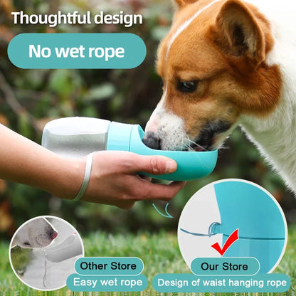 Portable Leak-Proof Pet Water Bottle – Travel Drinking Cup Dispenser