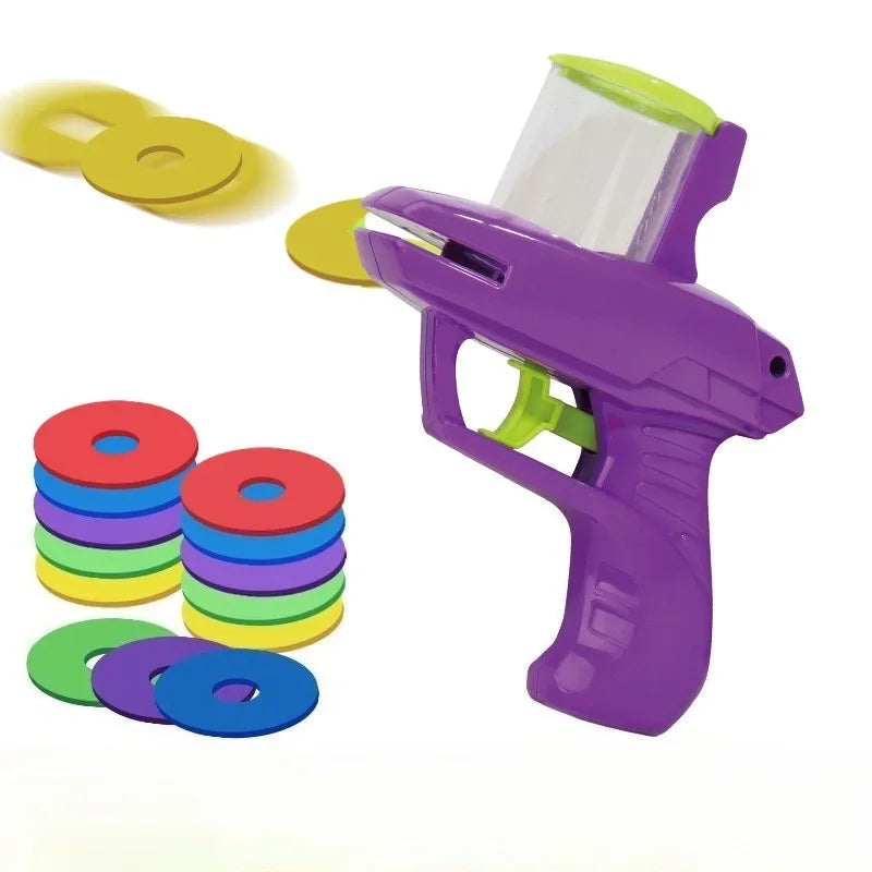 turnip frisbee launcher – interactive cat & dog chasing toy set