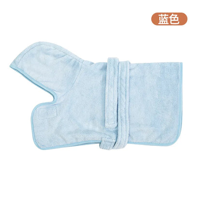 Dog Bathrobe, Absorbent Quick-Drying Wearable Towel for Dogs and Cats