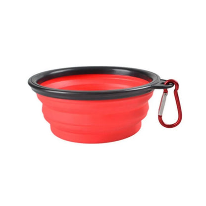 Collapsible Silicone Pet Bowl – Portable Travel Food & Water Bowl