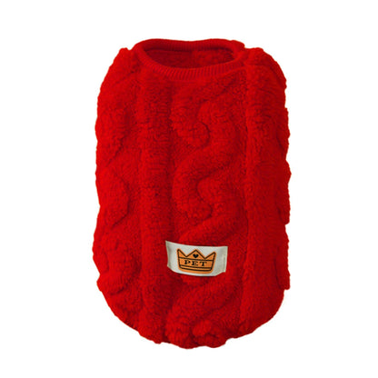 Warm Fleece Sweater for Cats & Small Dogs - Cozy Winter Sweatshirt