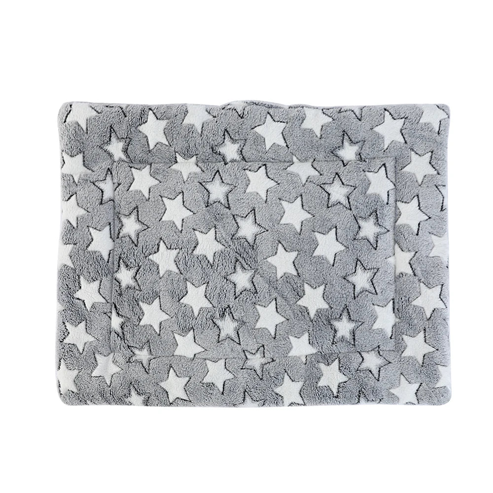 thickened dog bed mat warm machine washable blanket for puppies and cats