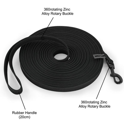 Extra-Long Fiber Dog Training Leash for Small and Large Dog Breeds
