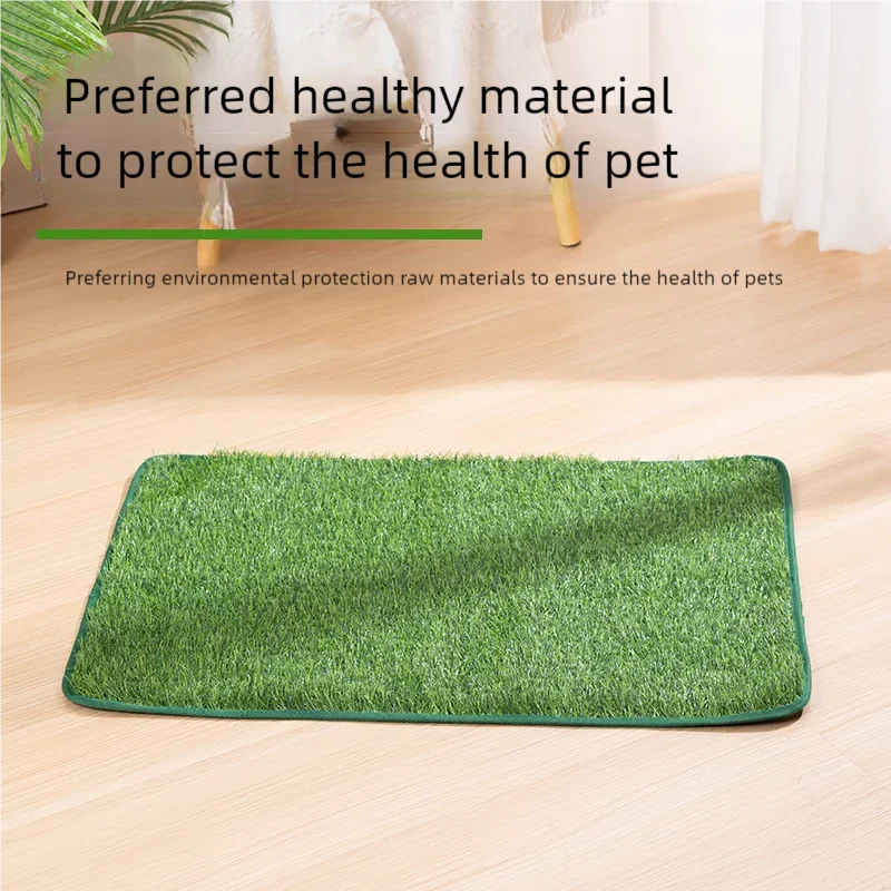 reusable artificial grass dog toilet mat for balcony and garden use