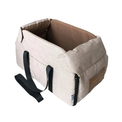 Portable Car Booster Seat & Carrier Bag for Small Dogs & Cats