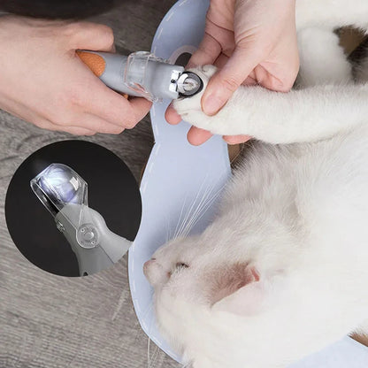 Professional LED Light Pet Nail Clippers for Dogs, Cats & Rabbits