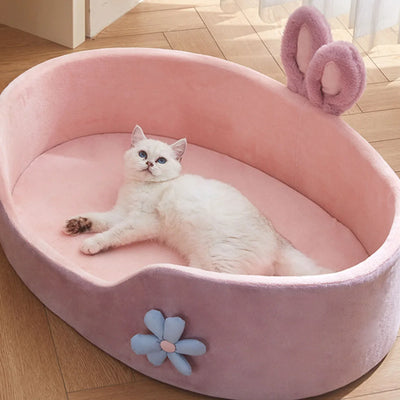 Detachable Washable Pet Bed – Soft Year-Round Dog & Cat Mat