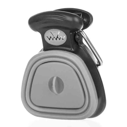 Foldable Dog Poop Scooper with Waste Bags for Easy Cleanup