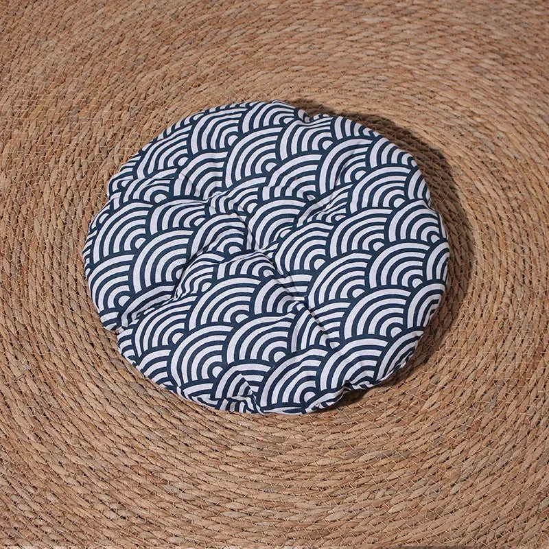 woven rattan cat bed – breathable summer scratch-resistant nest