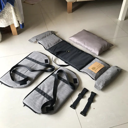 Portable Car Booster Seat & Carrier Bag for Small Dogs & Cats