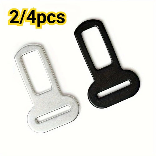 Pet Seat Belt Adapter Clips – Metal Car Leash Connectors