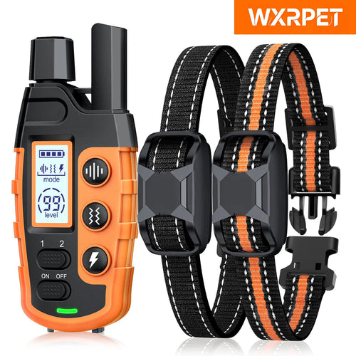 3300Ft Waterproof Remote Dog Training Collar with Vibration and Sound Modes
